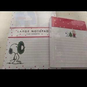 Peanuts memo pads